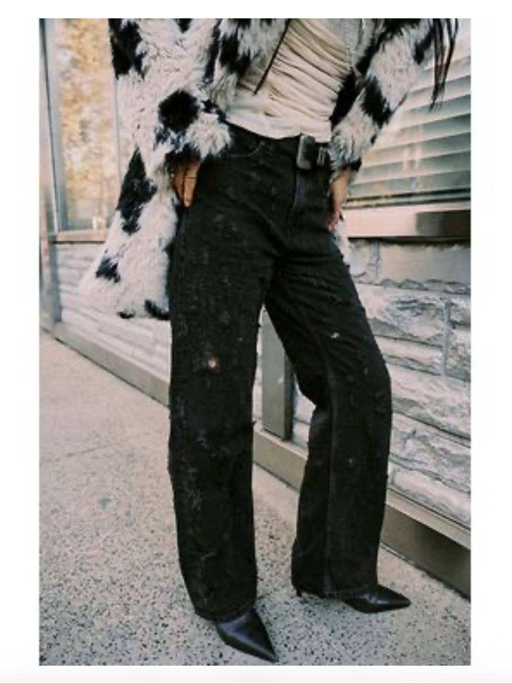 We the free Tinsley high-rise, baggy Jean